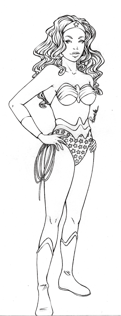 Wonder Woman - Pencil