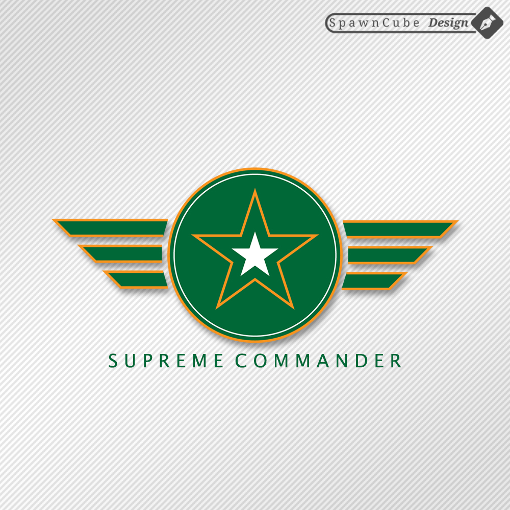 Commander Monogram Supreme Commander Badge by SpawnCube on DeviantArt