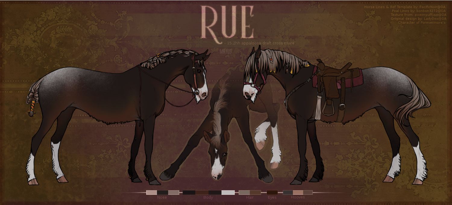 Rue's Adult Ref by TalinaRaine