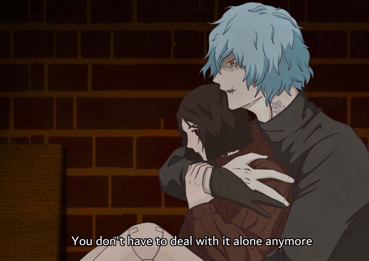 Bnha Oc Mortala And Shigaraki You Re Not Alone By Tasukriel On Deviantart