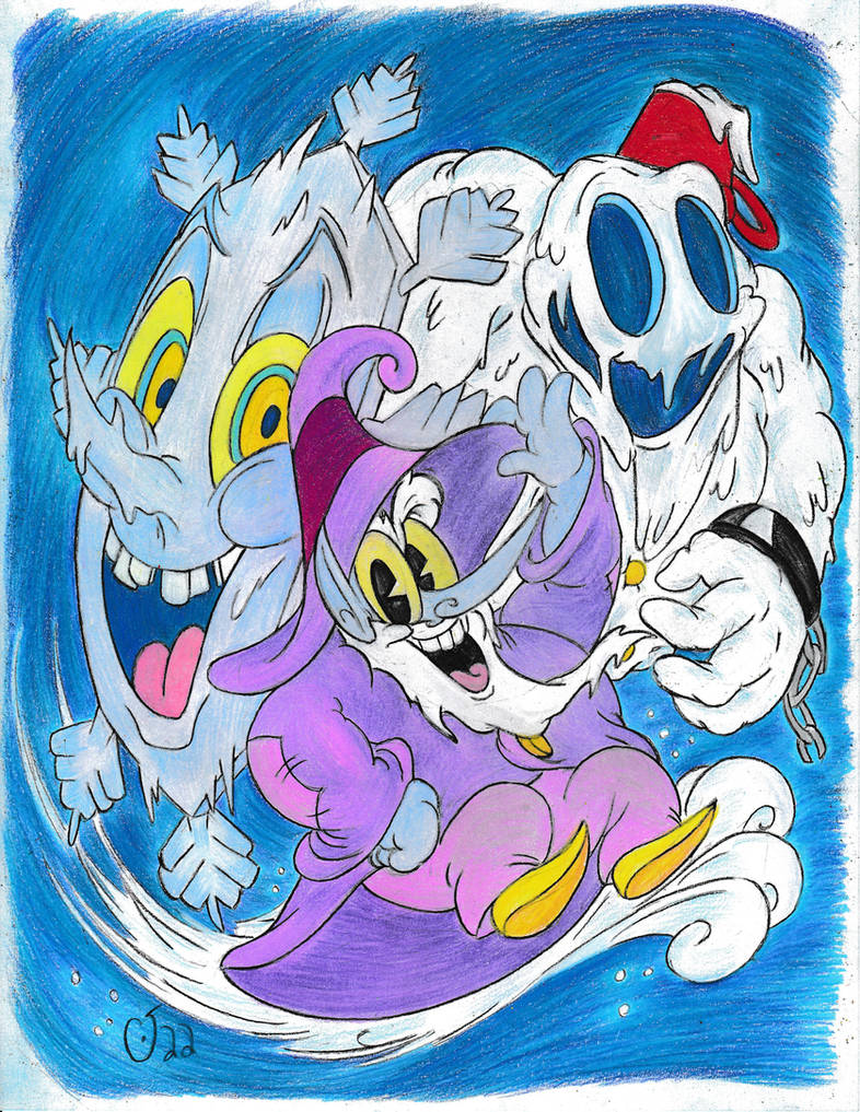 Snow Cult Scuffle by Dinoeggnog on DeviantArt