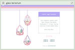 [ CB ] Glass Terrarium Code by raionxdesu