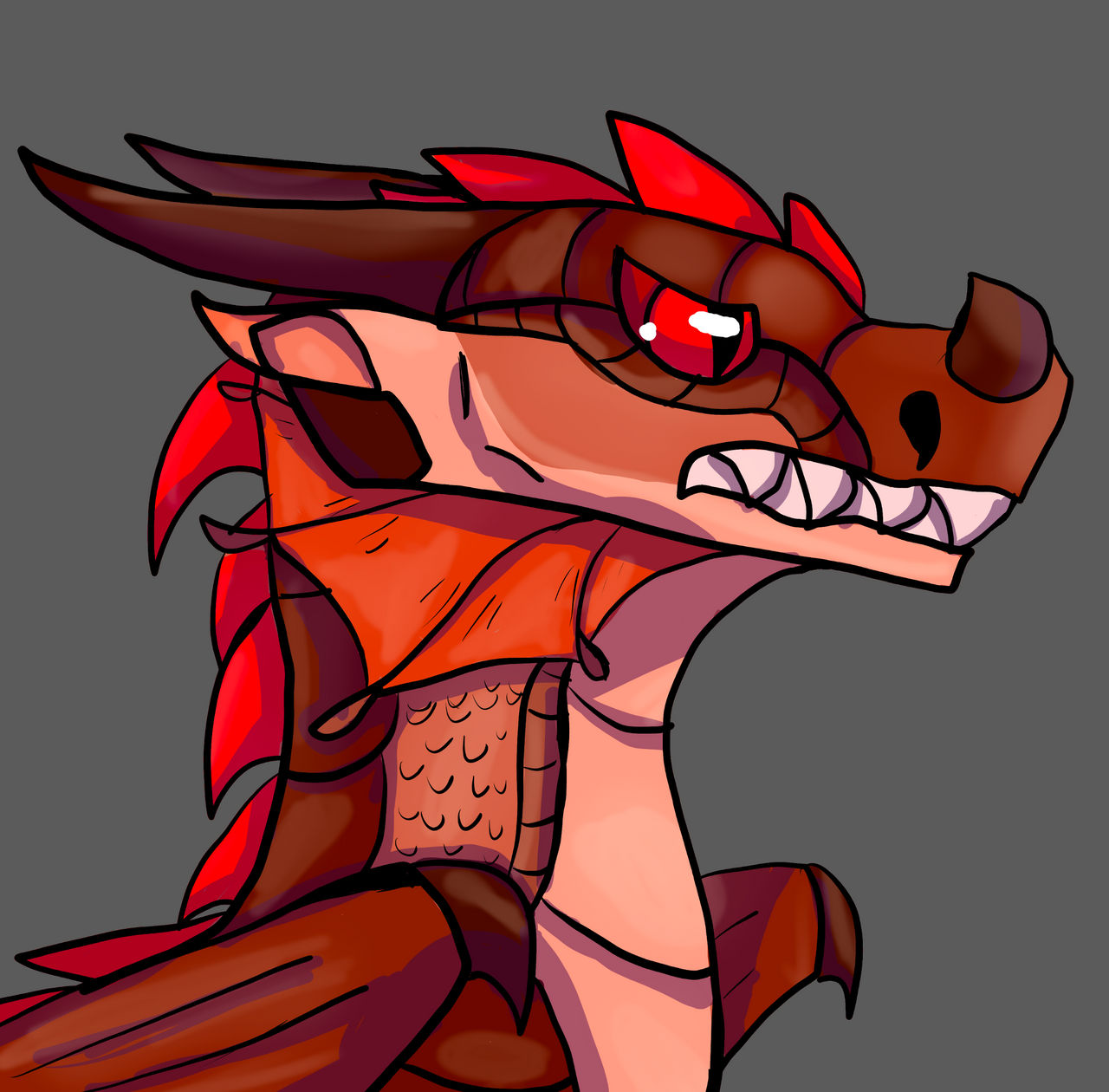Rainwing Ruff Angry RainWing by CorvidFanatic on DeviantArt