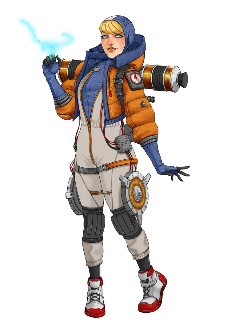 Wattson, Apex Legends by OccamsArt on DeviantArt
