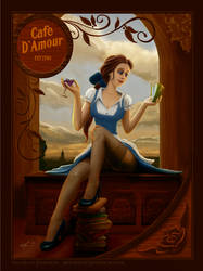 Belle - Beauty and the Beast - Cafe D'Amour