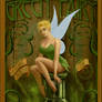 Tinkerbell Pinup - Green Fairy Absinthe