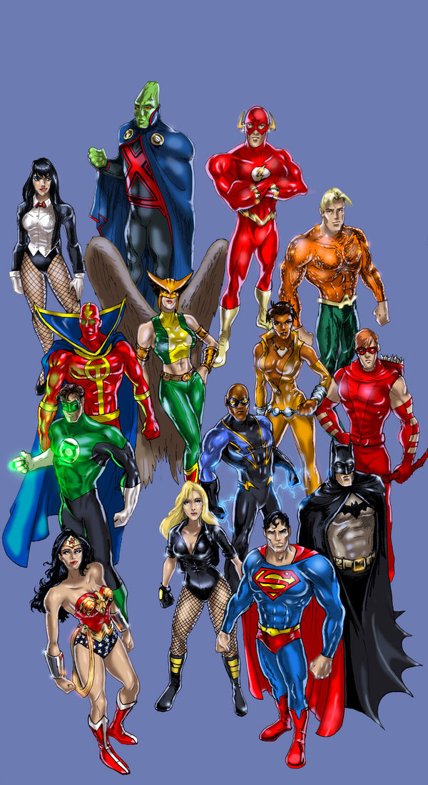 Deviantart 2008 JLA 2008 by DragonArcher on DeviantArt