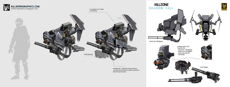 Killzone Shadowfall - Sentry Drone