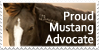 Mustang Advocate stamp