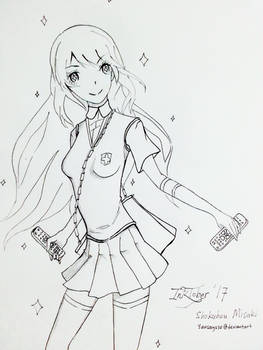 Shokuhou Misaki - Inktober 2017 D1