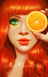 Red Orange by DanielaUhlig