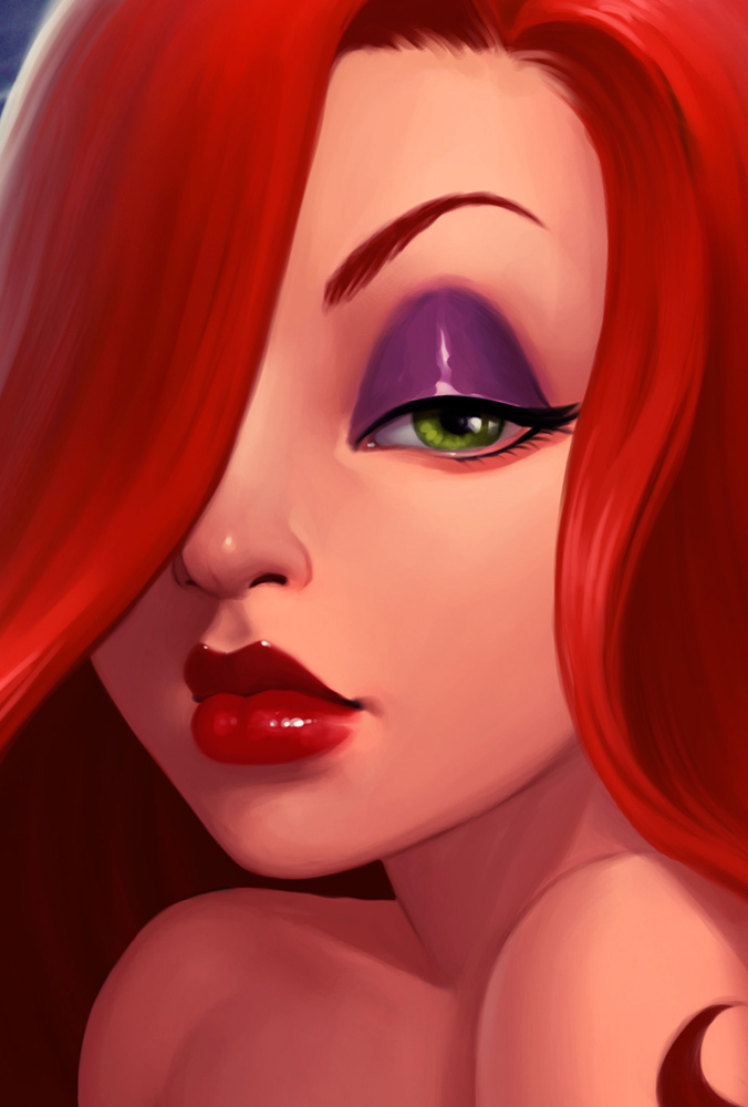 Jessica Rabbit close-up