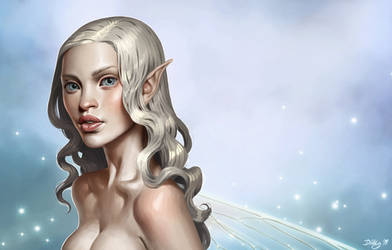 white fairy by DanielaUhlig