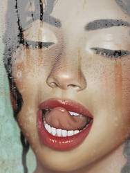 wet glass by DanielaUhlig