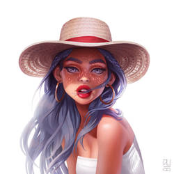 sunhat by DanielaUhlig
