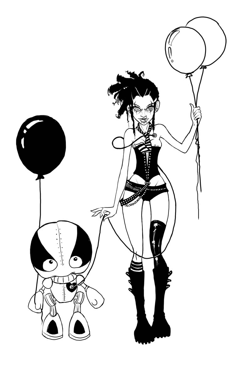 balloon - sketch