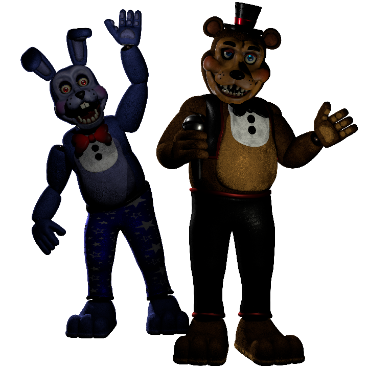 Retro Rabbit Fnaf Another vintage fnaf render by VintageSteamboat on DeviantArt