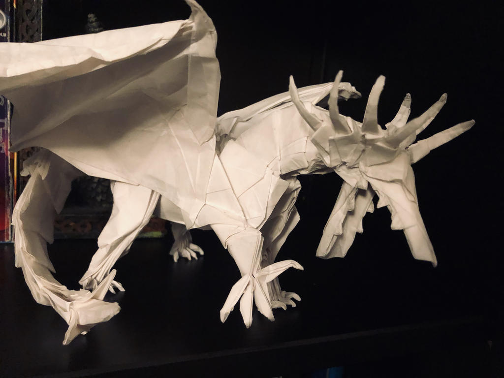 Origami Ancient Dragon 2.0 by Adooke on DeviantArt