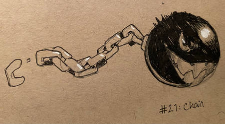 Inktober Day 21: Chain