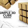 Free Simple Cube Renders