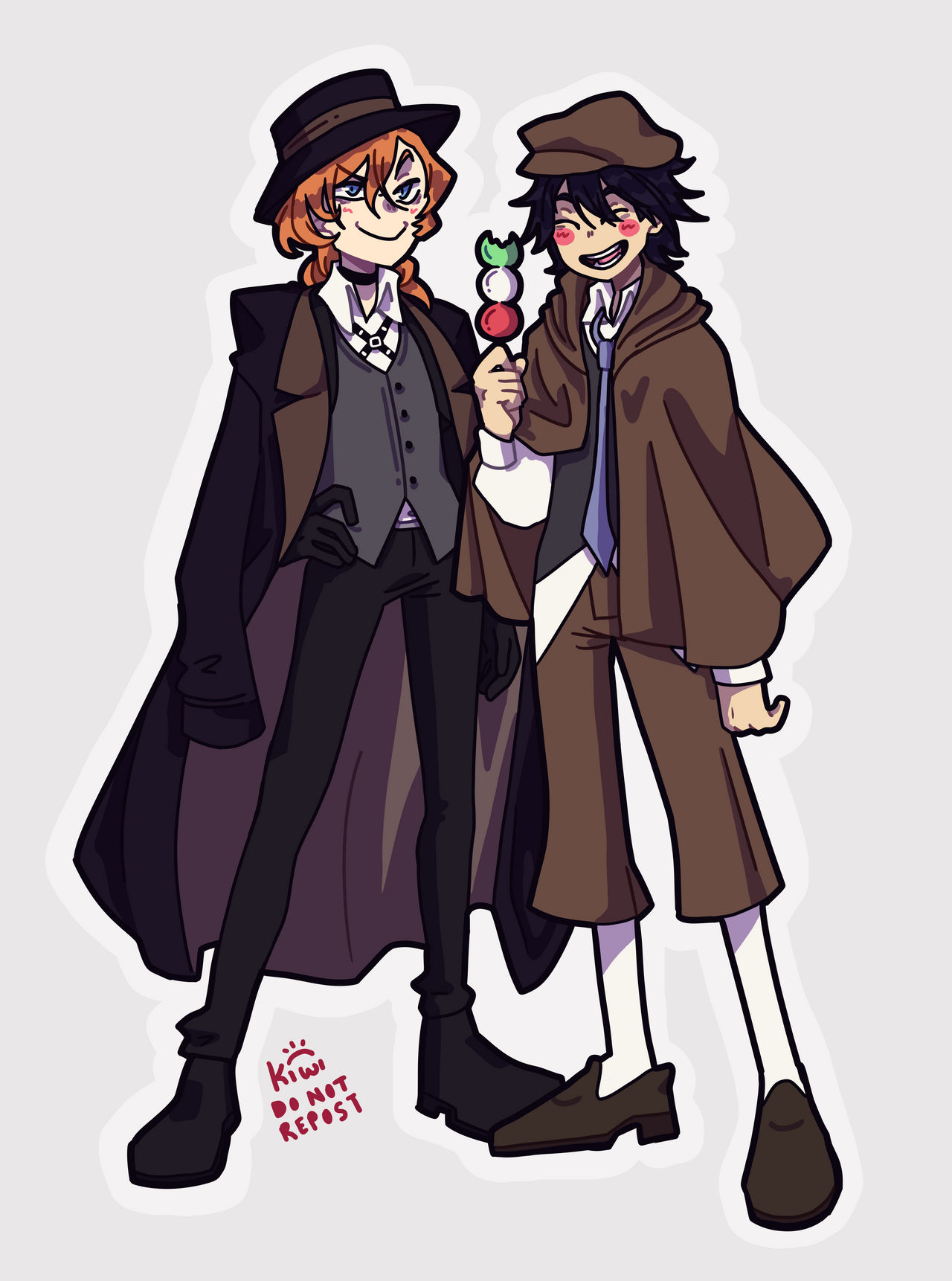 Chuuya and Ranpo BSD by KiriCypwi on DeviantArt