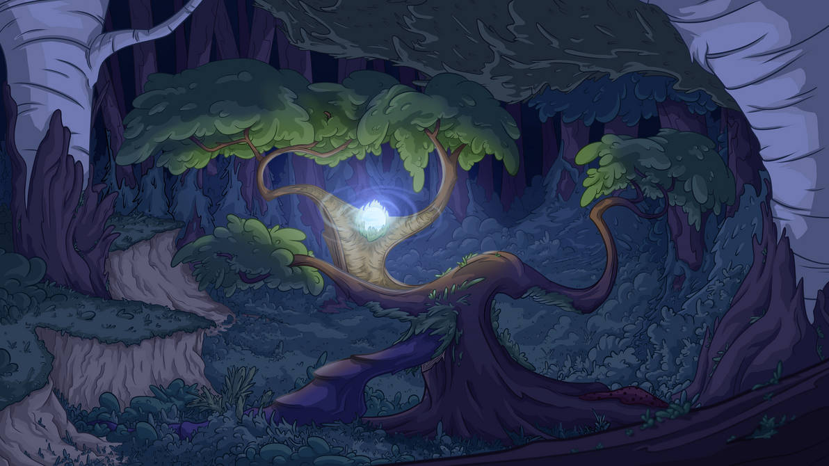 Magic Tree Night png by RonEarthstroller on DeviantArt