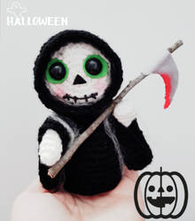 Grim reaper amigurumi