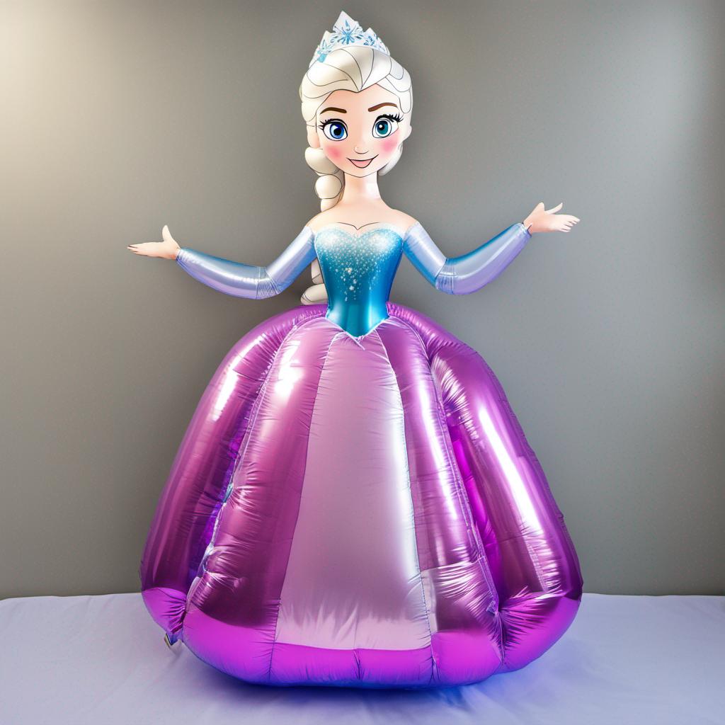 Inflatable Elsa Inflatable Elsa Mylar Doll by blackpanther2468 on DeviantArt