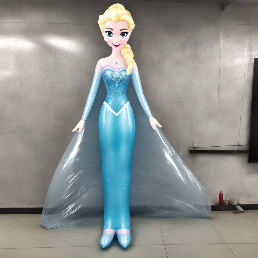 Inflatable Elsa Inflatable Elsa PVC Doll by blackpanther2468 on DeviantArt