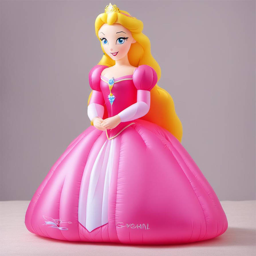 Inflatable Princess Aurora PVC Doll by blackpanther2468 on DeviantArt
