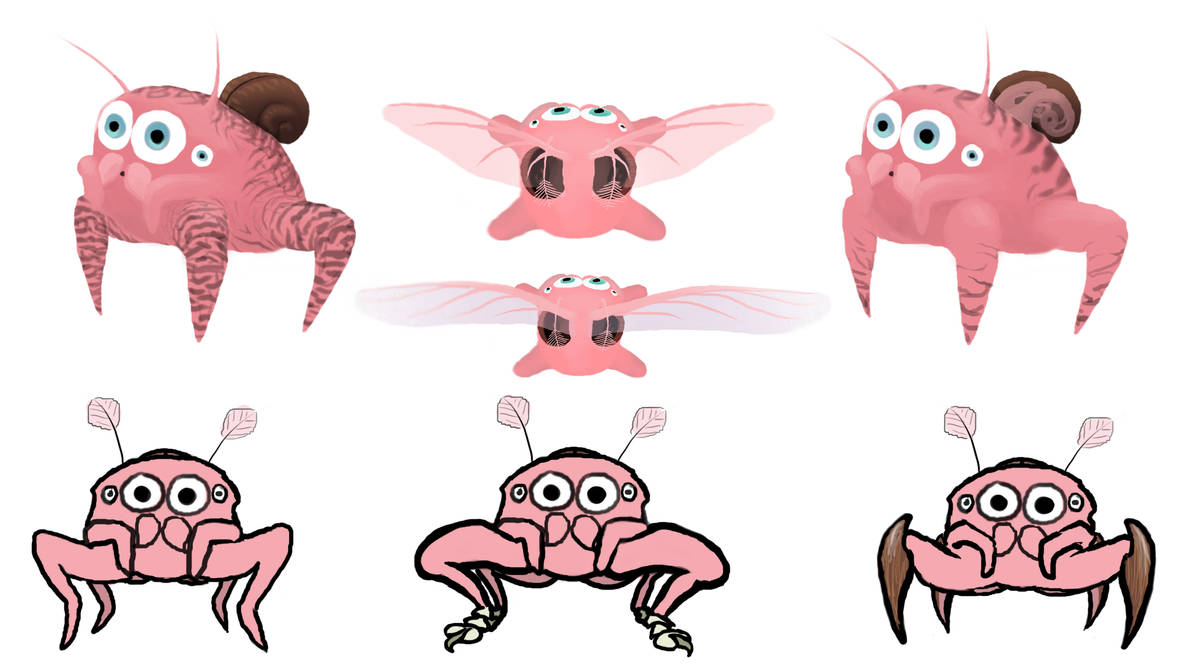 Alien bug character design by HandToDirt on DeviantArt