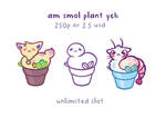 YCH 027: am smol plant (250 points unlimited!)