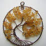 Twisted Citrine Tree of Life with Moon *GIFT*