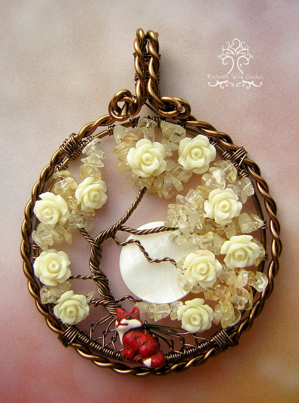What Does The Fox Say? *SOLD* by RachaelsWireGarden
