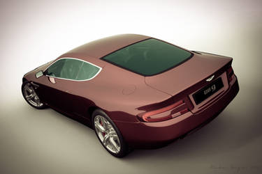 Aston Martin DB9 - Rear View