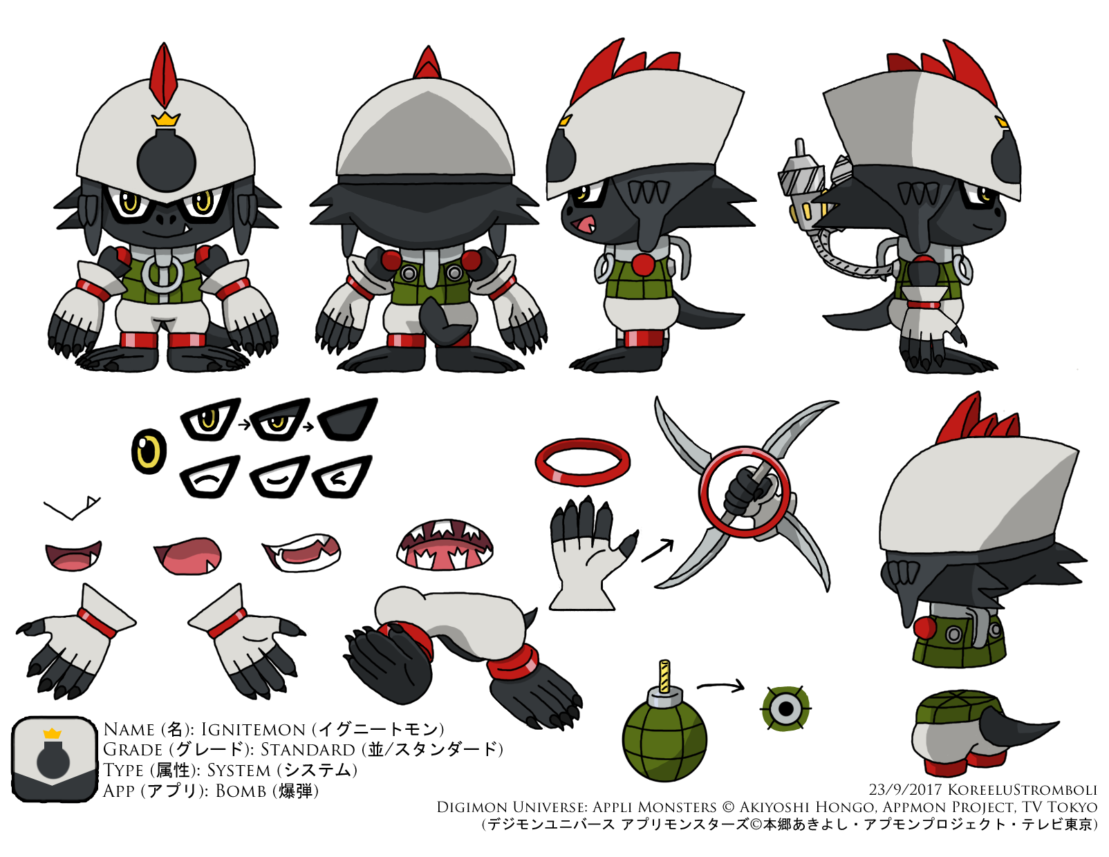 Appmon Ignitemon Reference Sheet