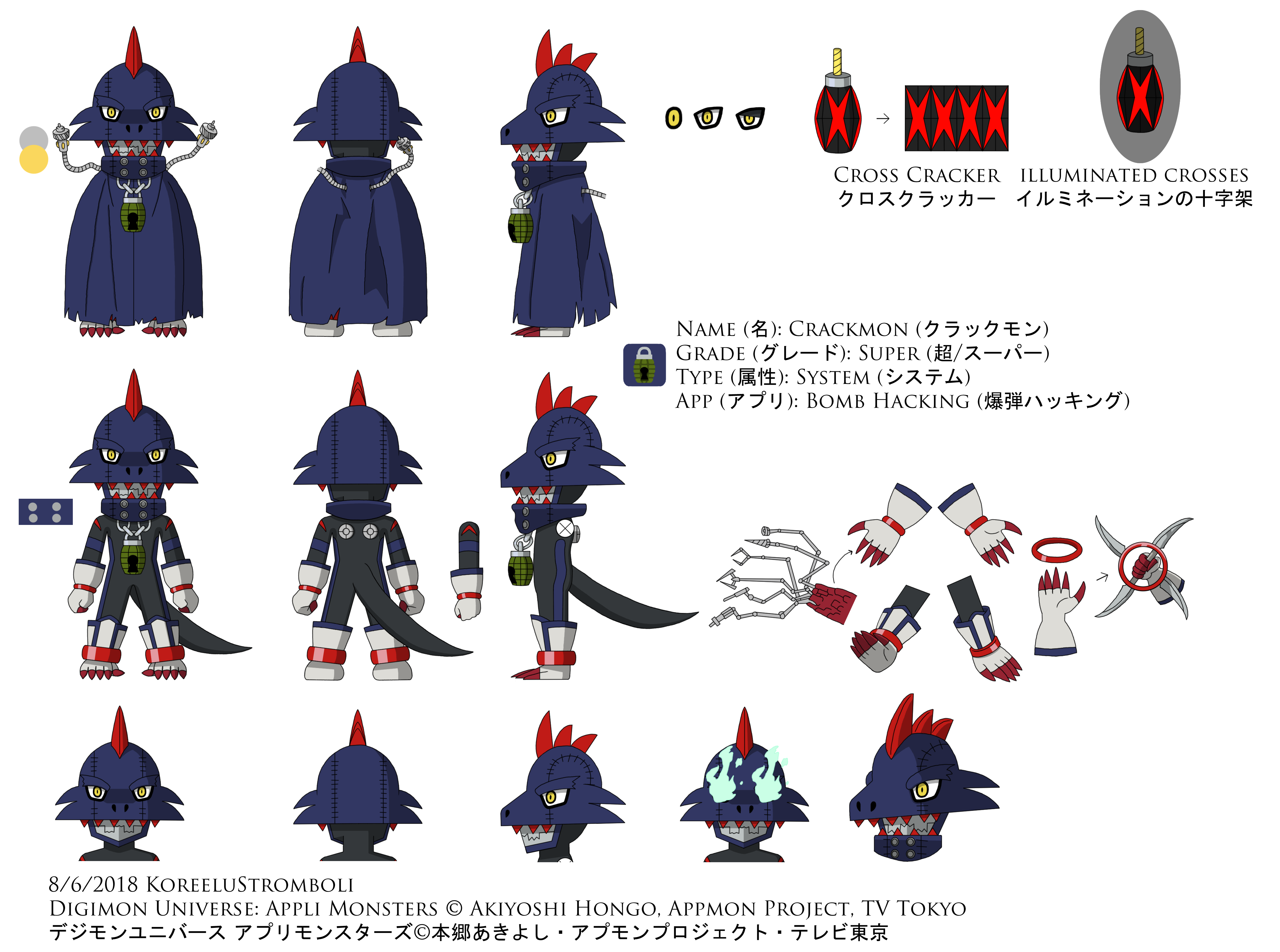Crackmon Reference Sheet By Koreelustromboli On Deviantart Crackmon Reference Sheet By Koreelustromboli On Deviantart