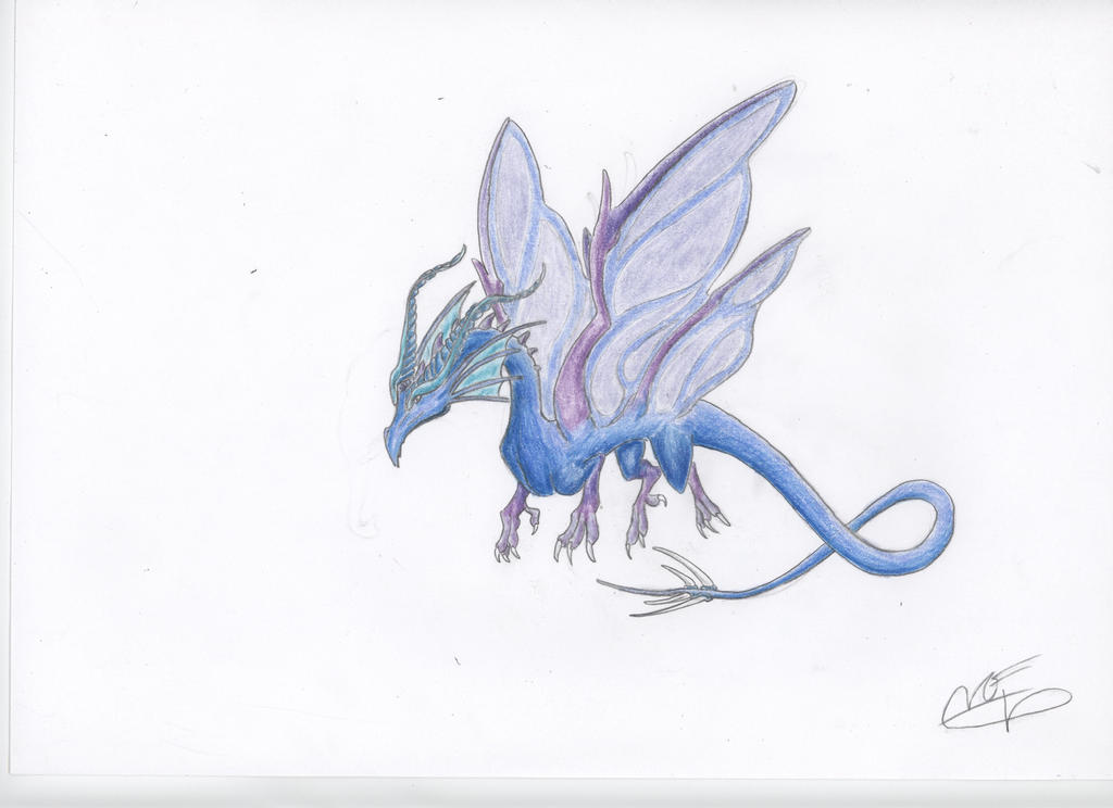 Dragon of azure by ZigiaInfinite on DeviantArt