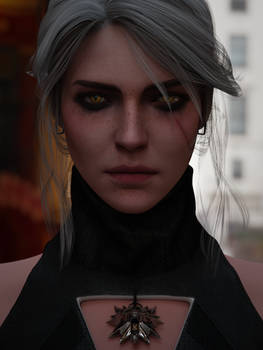 Cirilla Cyberpunk Concept.