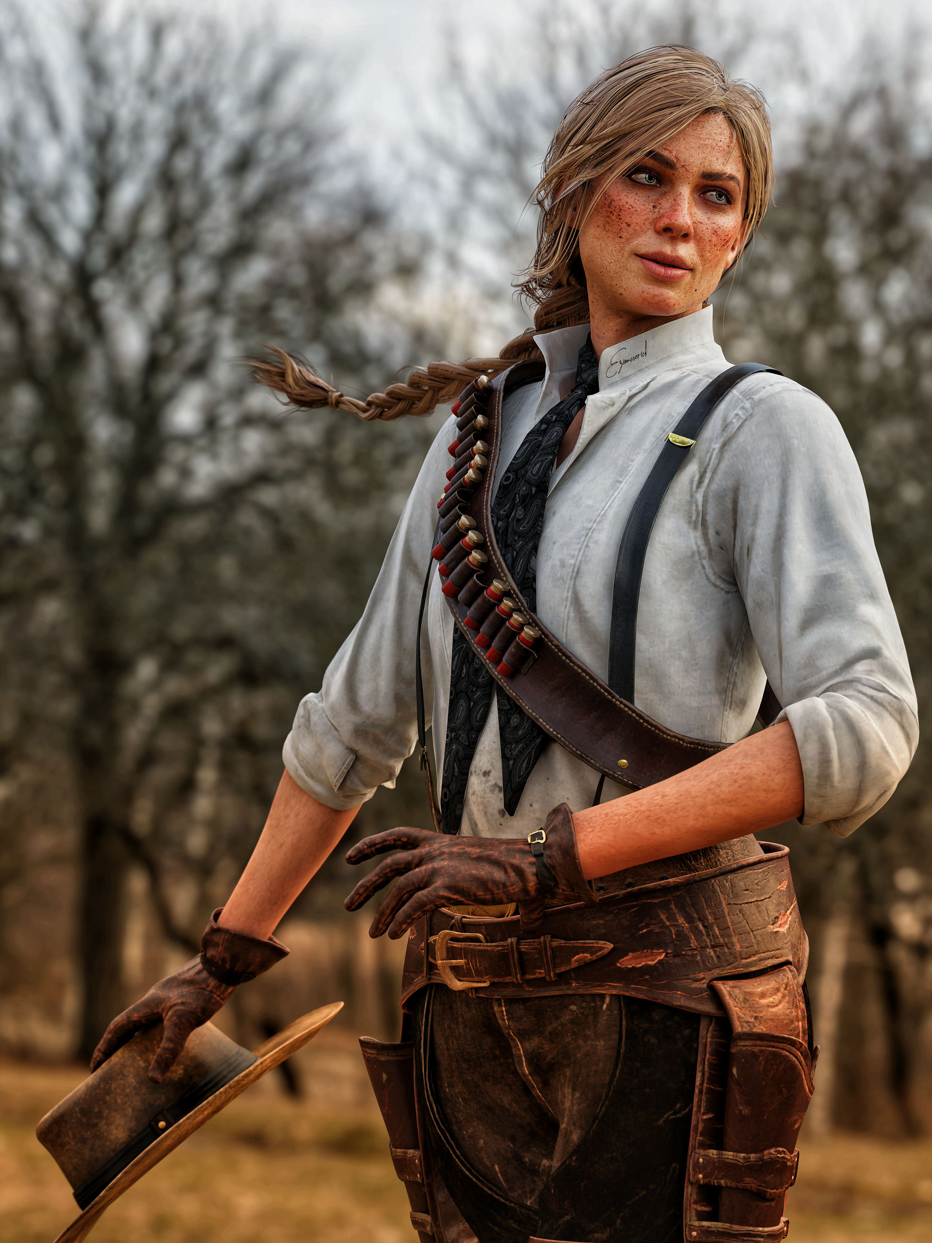 sne flamme træ Sadie adler (Red Dead Redemption 2) by EzioMaverick on DeviantArt