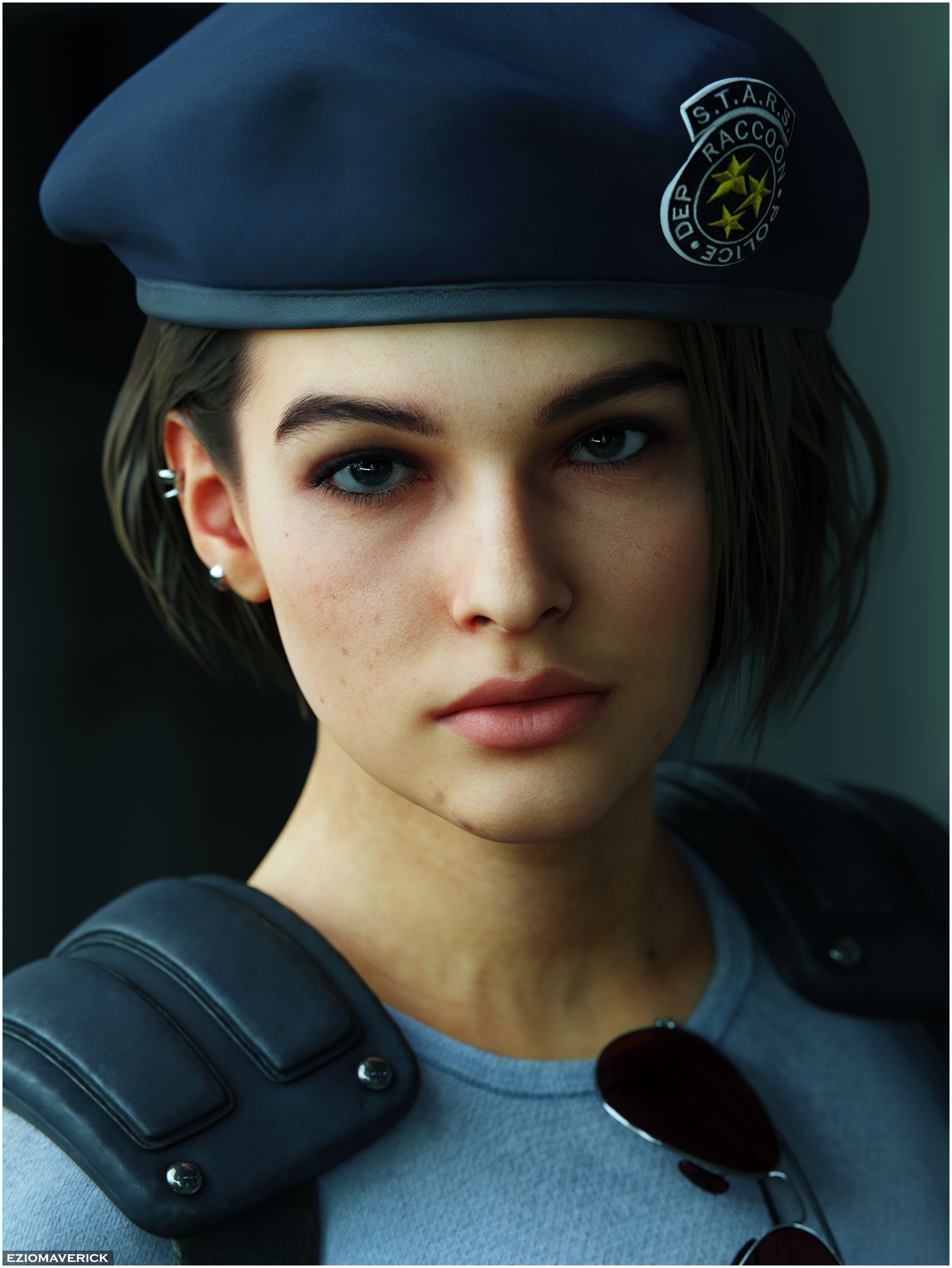 Jill Valentine (Resident Evil 3 Remake). by EzioMaverick on