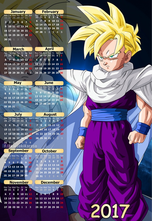 2017 Anime Calendar Naruto 09 (Eng-Spa) by AkatsukiKarasu on DeviantArt