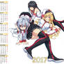 2017 Anime Calendar Ecchi 08 (Eng-Spa)