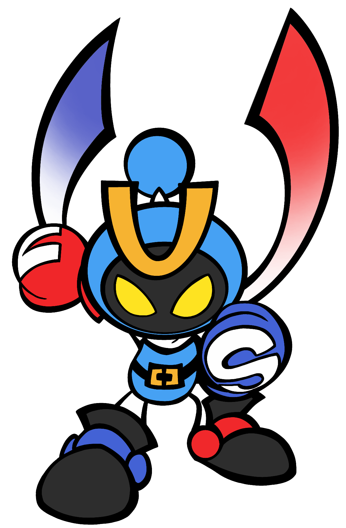 My fan art of that boss from Super Bomberman 2 : r/bomberman