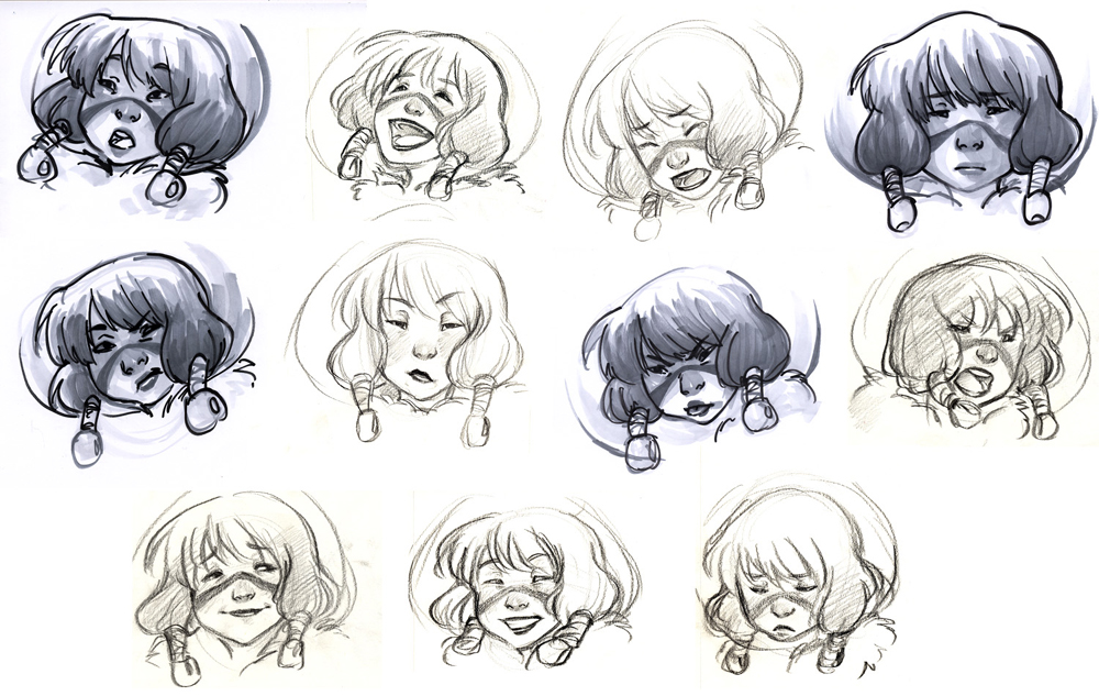 previs expression sheet