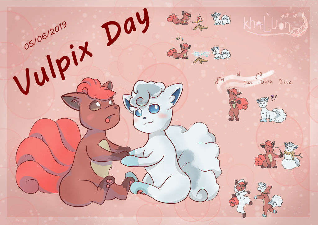 Vulpix Bday Vulpix Day (2019) by Khal-lion on DeviantArt