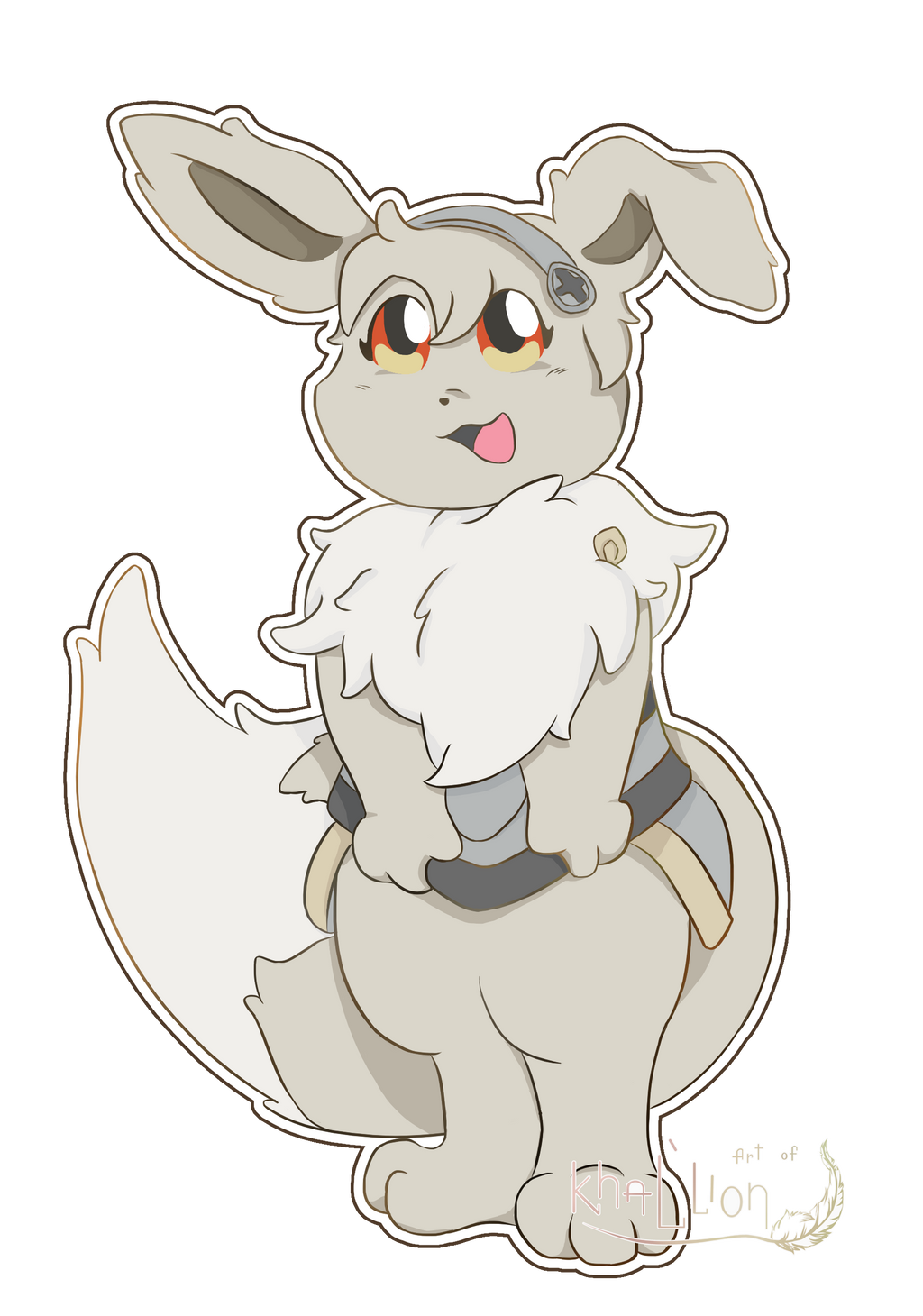 Coreen-Female kemono redesign