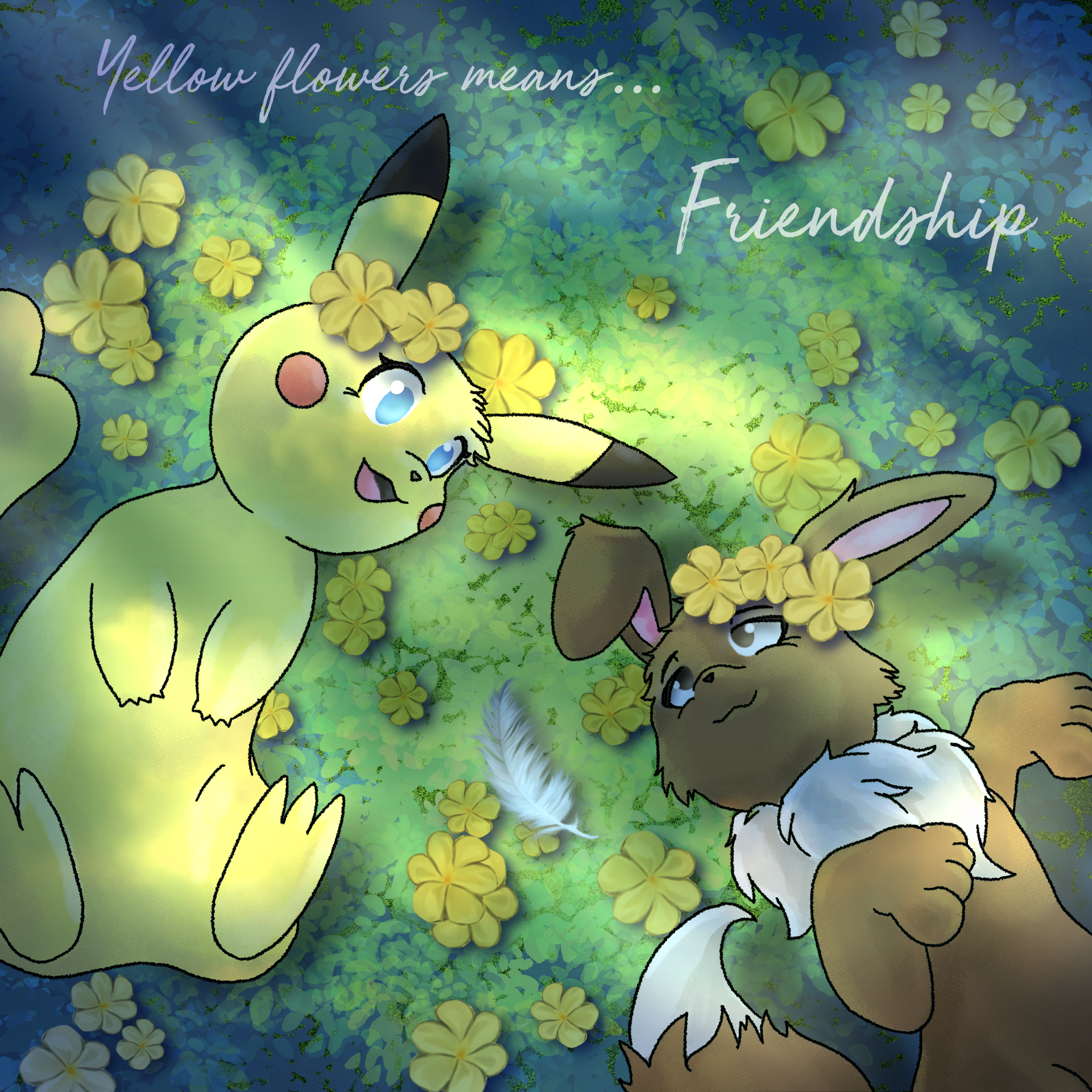 Yellow flowers
