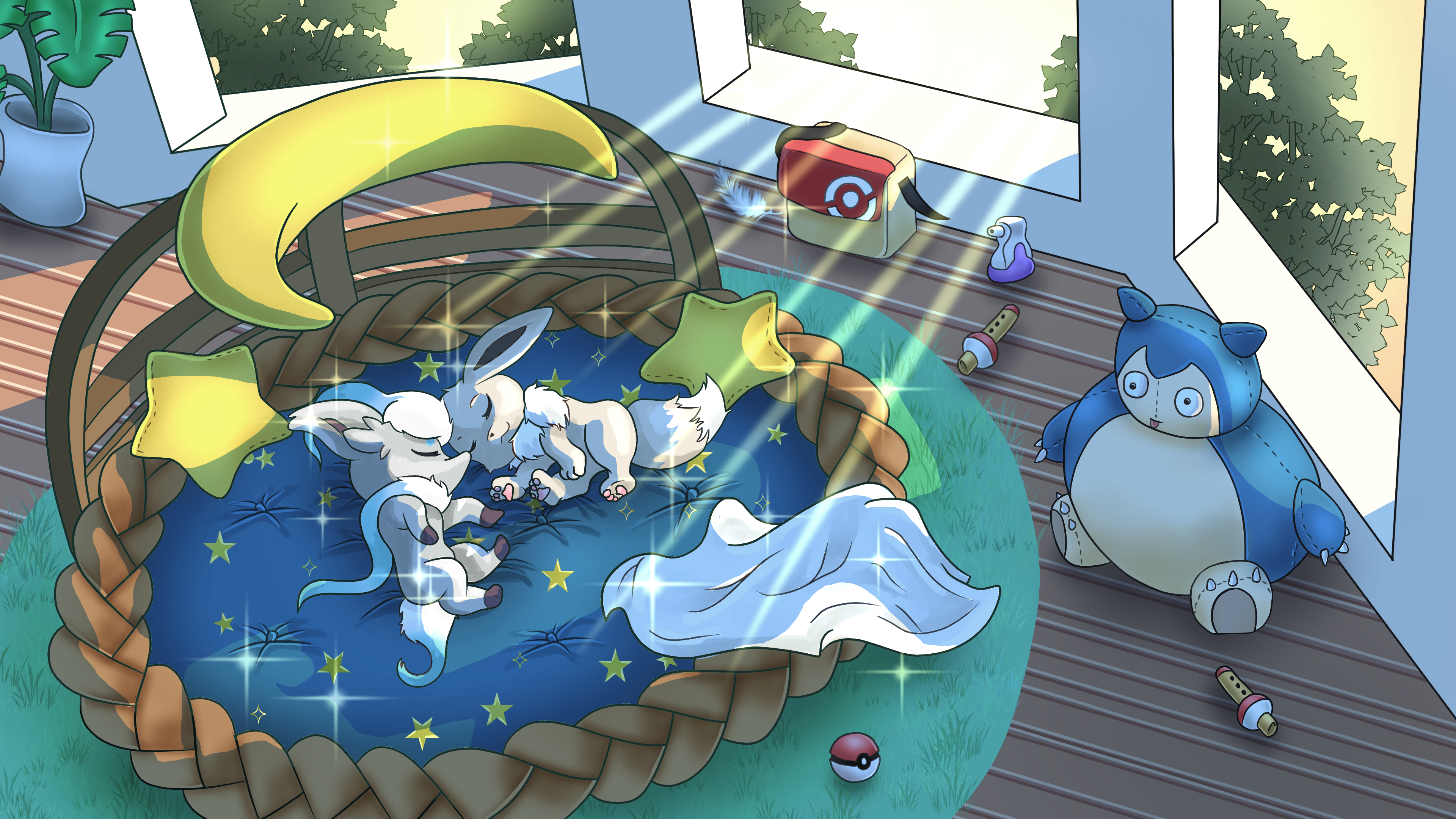 Having nice dreams