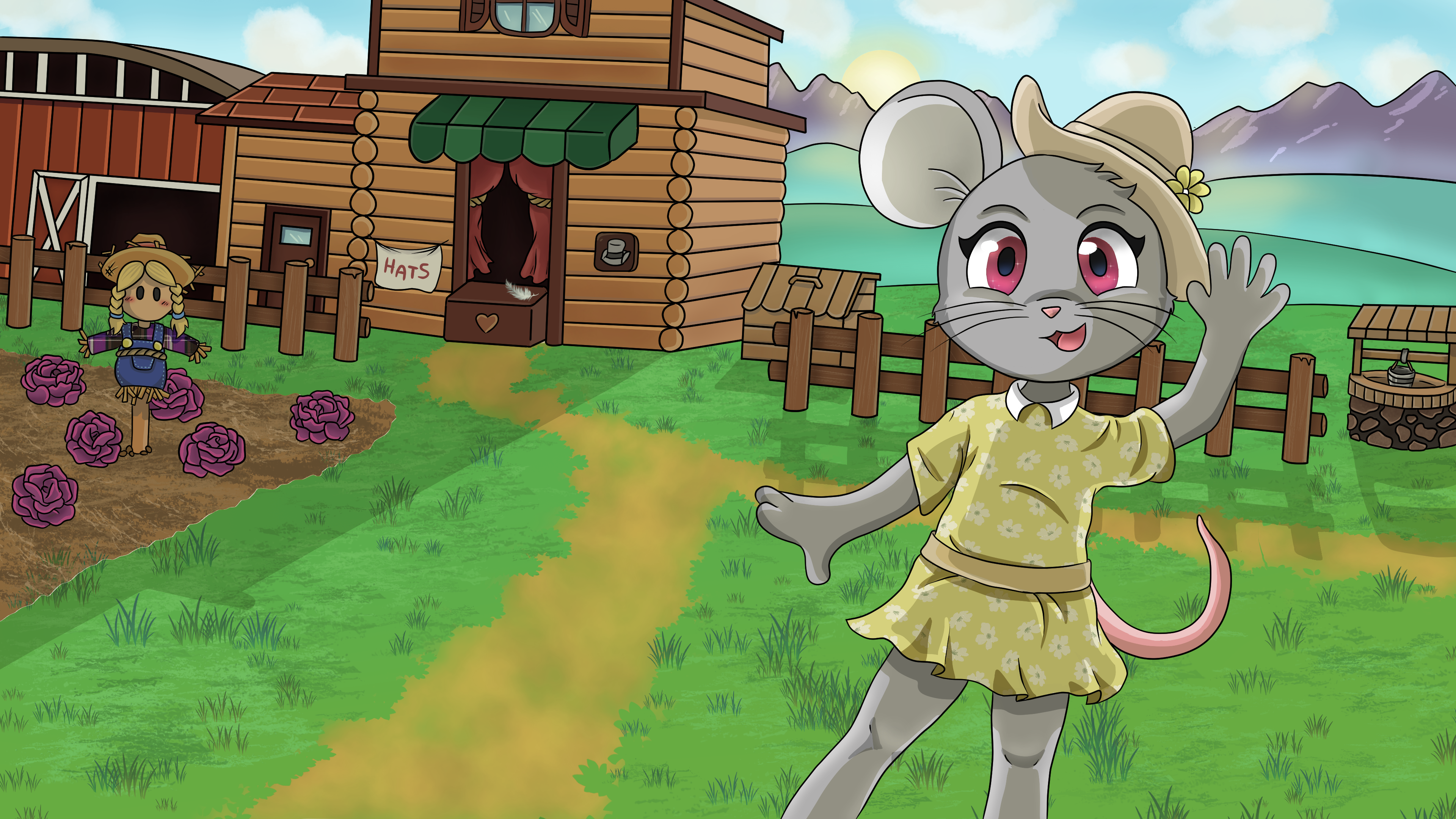 Lacey Fanart (Stardew Valley Mod)